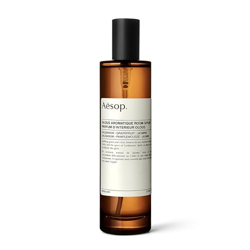 Aesop Olous Aromatique Room Spray - Citrus & Cedar Blend, Lasting Aroma - 3.4oz