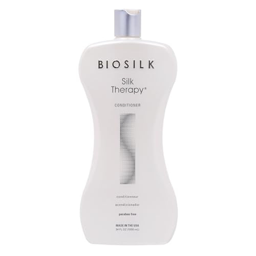 BioSilk Silk Therapy Conditioner - Enhances Shine, Protects with UV Filters - 1006ml