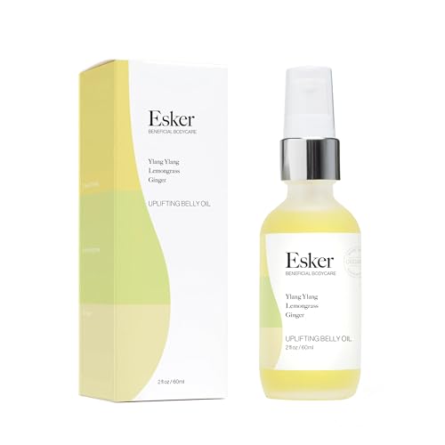 ESKER Body Oil - Antioxidant-Rich Hydration for Pre & Postpartum Skin - 2 oz