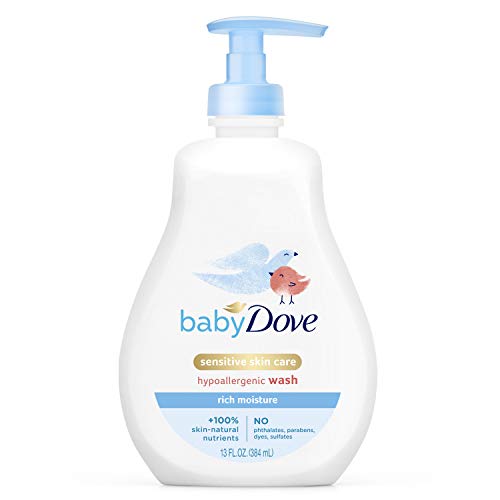 Baby Dove Kids Shampoo & Body Wash - Tear-Free, Hypoallergenic, Moisturizing - 13 oz