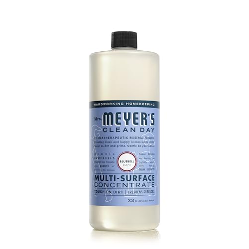 Mrs. Meyer's Multi-Surface Cleaner Concentrate - Tough on Dirt, Biodegradable, Bluebell - 32 fl. oz