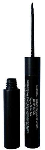 Mom's Secret Liquid Eyeliner - Long Lasting, Gentle Formula, Organic & Vegan - 0.21 oz