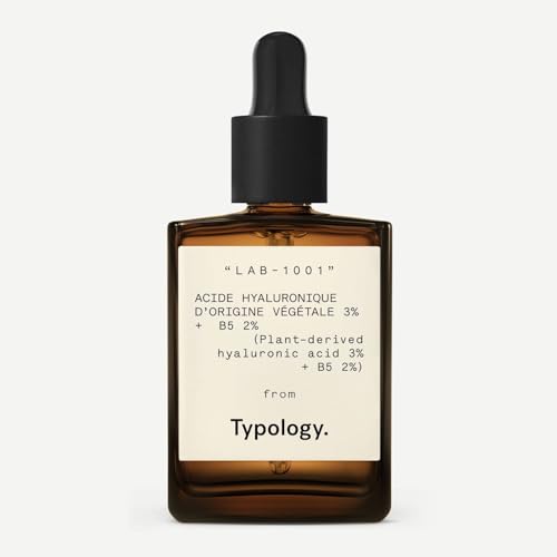 Typology Hydrating Face Serum - Boosts Moisture & Smoothness, Vegan, 0.5 Fl. Oz