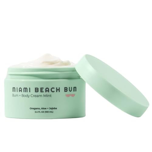 Miami Beach Bum Body Butter - Daily Moisturizer for Acne, Razor Burn & Ingrown Hairs - 3.4oz