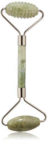 Province Apothecary Dual Action Jade Facial Roller - Reduces Fine Lines, Relieves Tension - 6.25"