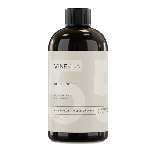 VINEVIDA Oatmeal Milk Fragrance Oil - Natural Soap Scent, Vegan & Phthalate-Free - 16oz