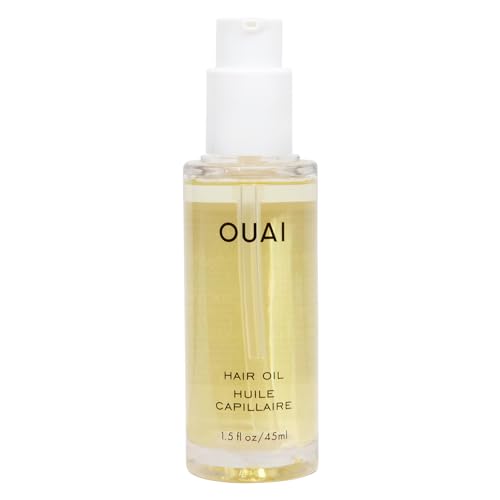 OUAI Hair Oil - Frizz Control & Heat Protection, Hydrating Formula - 1.5 oz