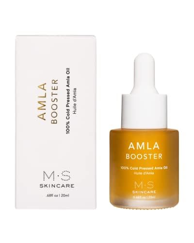 M.S Skincare Amla Booster Oil - Hydrates, Brightens, Vitamin C Rich, 100% Cold Pressed - 0.68 fl oz