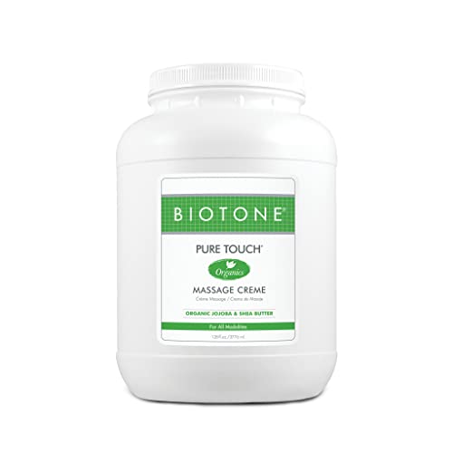 BIOTONE Massage Crème - Rich Texture, Soothing Organic Oils, Cruelty-Free - 1 Gallon