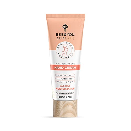 BEE and YOU Hand Cream - Ultra Hydrating Moisturizer with Shea Butter & Vitamin B5 - 1.69 fl oz