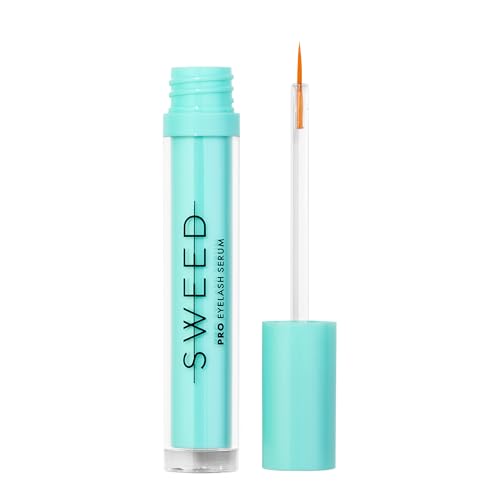 SWEED Eyelash Serum - Promotes Longer, Fuller Lashes & Brows, Vegan, Cruelty-Free - 0.10 fl oz