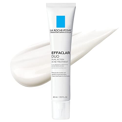 La Roche-Posay Acne Spot Treatment Cream - Reduces Blemishes, Oil-Free, 1.35 Fl Oz