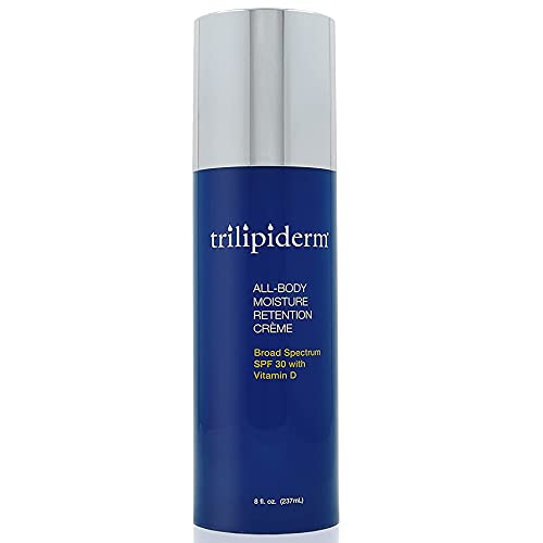 Trilipiderm Body Sunscreen - Hydrating SPF 30, Vitamin D, Non-Greasy, Plant Lipids - 8 Oz