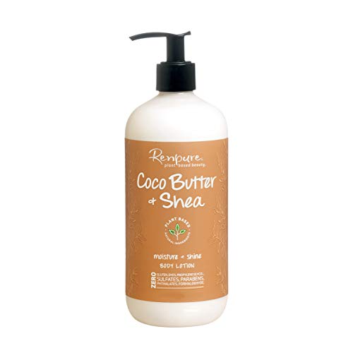 RENPURE Conditioner - Nourishing Hydration with Coconut & Shea Butter, Chemical-Free - 19oz