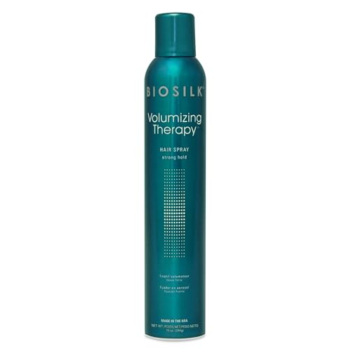 BioSilk Volumizing Therapy Hair Spray - Extra Volume & Shine, Sulfate & Paraben-Free - 10 Oz