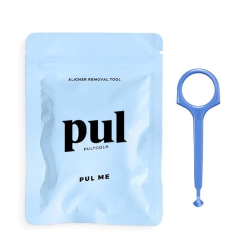 PUL Clear Aligner Removal Tool - Hygienic Design, BPA-Free, Fits Invisalign & More - Blue