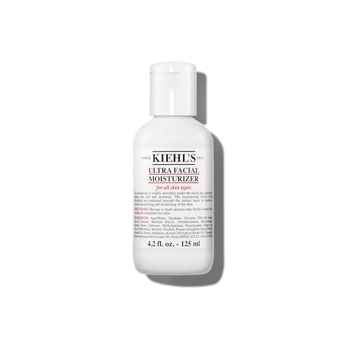 Kiehl's Ultra Facial Moisturizer - Hydrates and Restores Skin Barrier, Fragrance-Free - 4.2 fl oz