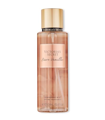 Victoria's Secret Bare Vanilla Body Mist - Whipped Vanilla & Cashmere Fragrance - 8.4oz