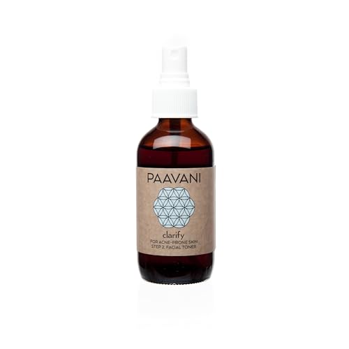 PAAVANI Ayurveda Face Toner - Balances & Clarifies with Calendula and Lavender - 4 oz