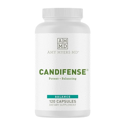 Amy Myers MD Candifense Digestive Enzymes - Supports Gut Health, Non-GMO, 120 Caps