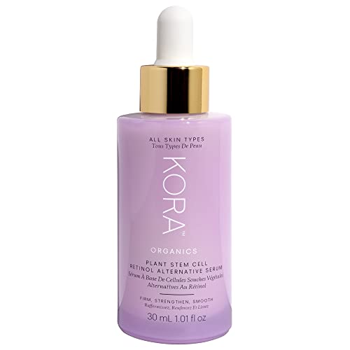 KORA Organics Face Serum - Firms Skin, Repairs Aging Signs, Certified Organic - 1.01 fl oz