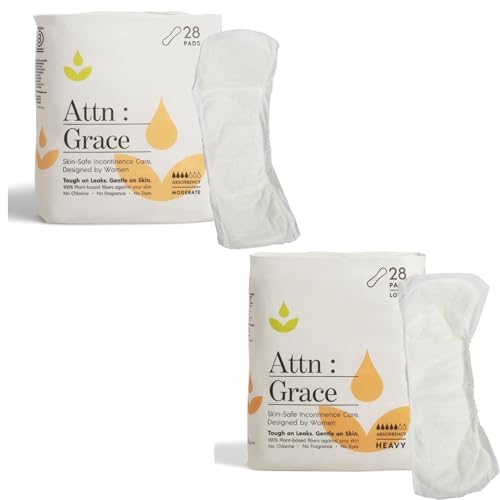 Attn: Grace Adult Hygienic Wipes - Plant-Based, Moisture-Wicking, Sensitive Skin Care - 28 Pack