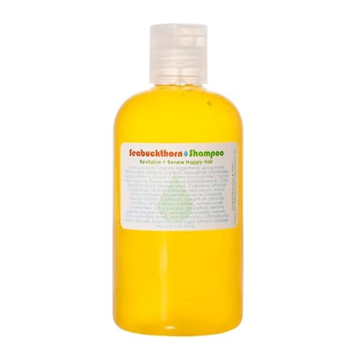 Living Libations Seabuckthorn Shampoo - Nourishing Botanical Cleanser, Paraben-Free - 8 fl oz