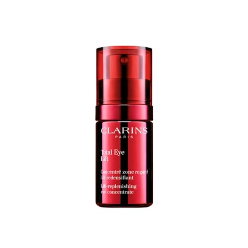 Clarins Total Eye Lift - Reduces Wrinkles & Dark Circles, 94% Natural Ingredients - 15ml