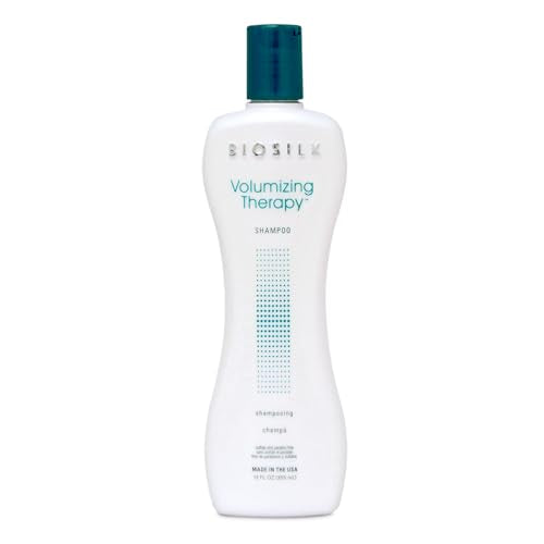 BioSilk Shampoo - Gently Cleanses, Adds Body & Shine, Rice Proteins, 12oz