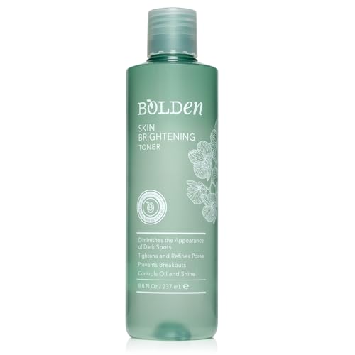 Bolden Skin Brightening Toner - Reduces Dark Spots & Breakouts, Hydrating Formula - 8 Fl Oz