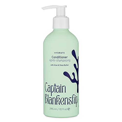 Captain Blankenship Hydrate Conditioner - Moisturizes & Softens, Organic Ingredients - 10 Fl Oz