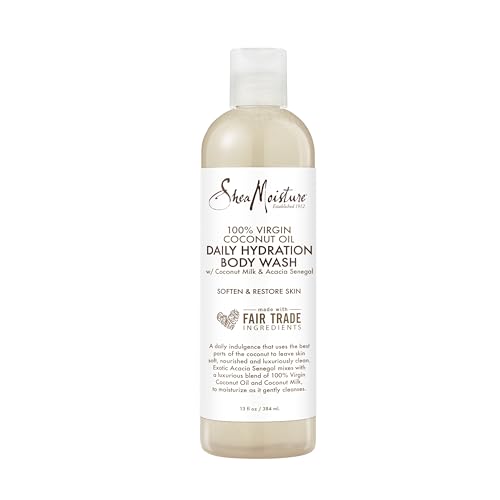 SheaMoisture Oil Cleanser - Nourishing Daily Hydration, Fair Trade Ingredients - 13oz