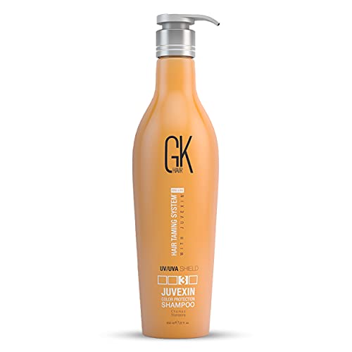 GKhair Shield Shampoo - UV Protection, Moisturizing with Aloe Vera & Natural Oils - 650ml