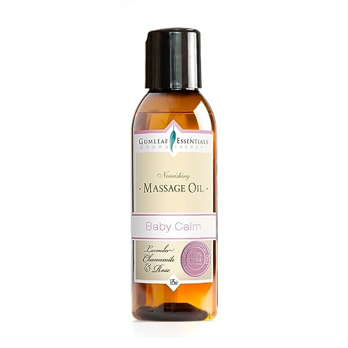 Gumleaf Essentials Baby Massage Oil - Soothing Blend for Calm, Cruelty-Free & Pure - 4.2fl oz