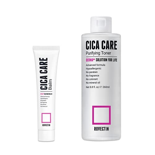 [Rovectin] Cica Care Basic Set - Soothing & Hydrating with Calamine, 300ml Total