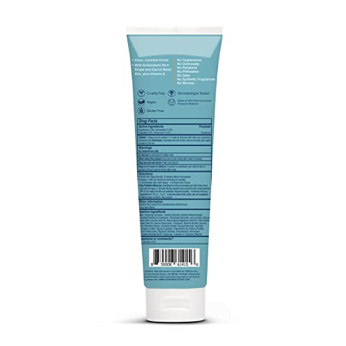 Bare Republic Clearscreen Sunscreen SPF 100 - Water Resistant, Vegan, Invisible Finish - 5 Fl Oz