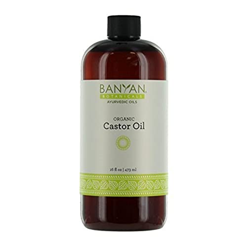 Banyan Botanicals Castor Oil - USDA Organic for Hair Growth & Hydration - 16 fl oz