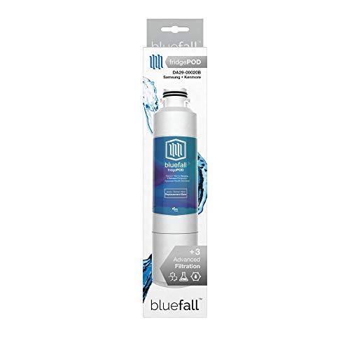 BlueFall Samsung Water Filter - Reduces Chlorine & Odor, Certified Quality - Fits DA29-00020B