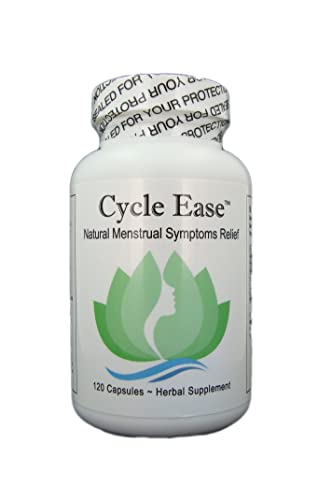 NaturalyPure PMS Relief Supplement - Alleviates Cramps, Headaches, Bloating - 120 Vegan Caps