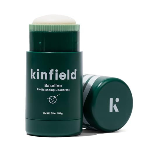 Kinfield Baseline Deodorant - PH-Balancing, Vegan, Refillable for Sensitive Skin - 2.8 oz