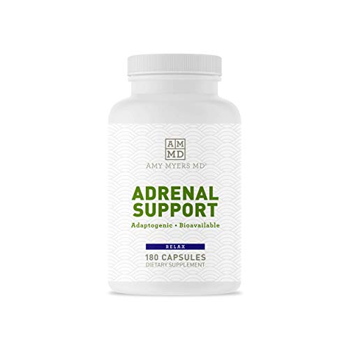 Dr. Amy Myers Herbal Supplement - Supports Adrenal Health, Stress Relief - 180 Capsules