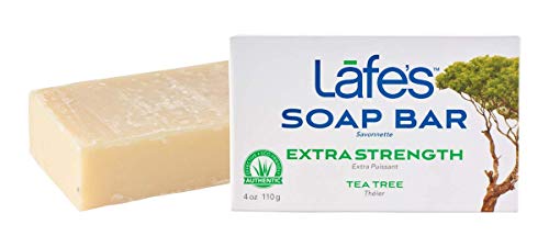 Lafe's Natural Body Care Bar Soap - Extra Strength, Nourishing Tea Tree - 4oz