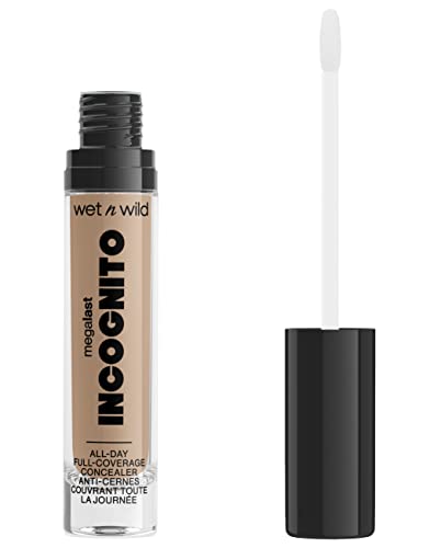 wet n wild Mega Last Concealer - Full Coverage, Nourishing Ingredients, Matte Finish - 0.18oz