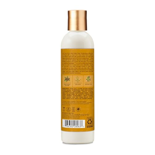 SheaMoisture Hair Detangler - Deep Moisture for Dry, Damaged Hair, Raw Shea Butter & Argan Oil - 8oz