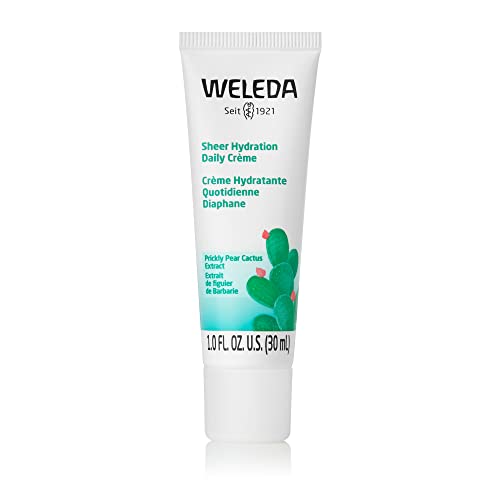 Weleda Daily Face Crème - Hydrating Prickly Pear & Aloe Vera, Chemical-Free - 1 Fl Oz