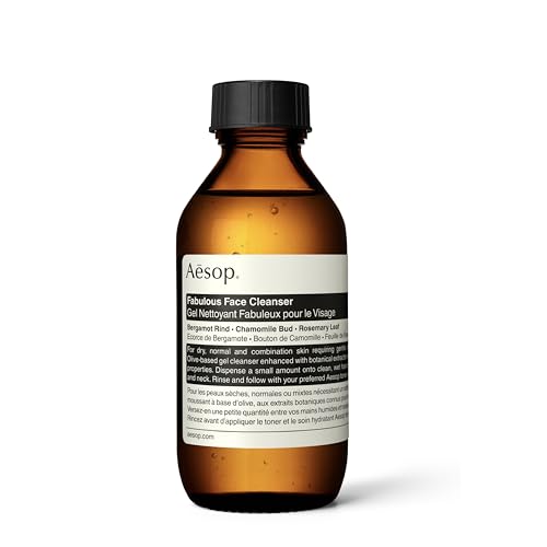 Aesop Face Cleanser - Gently Cleanses with Olive-Derived Botanicals, Vegan - 3.3 oz