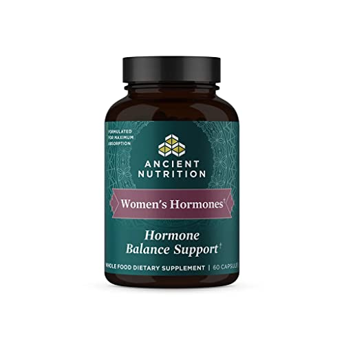 Ancient Nutrition Women's Hormone Supplement - Reduces Stress, Boosts Energy, 60 Capsules