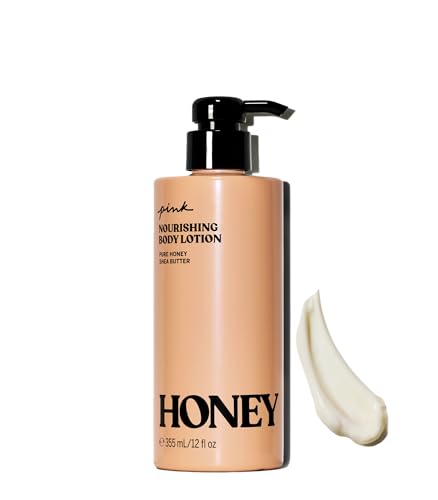 Victoria's Secret Pink Honey Body Lotion - Nourishing with Pure Honey & Shea Butter - 25% PCR Bottle