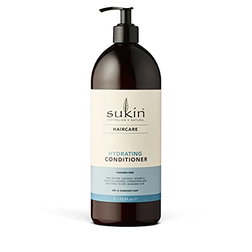 Sukin Haircare Hydrating Conditioner - Nourishes & Repairs, Vegan, Paraben-Free - 33.82oz