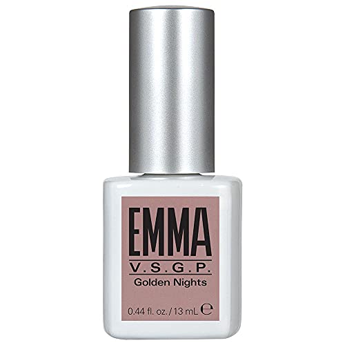 EMMA Beauty Gel Polish - Long Lasting, 12+ Free, Vegan & Cruelty-Free - Golden Nights, 0.44 fl. oz.